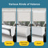 SmartWings Hardwired Linen Rollo 100% Blackout