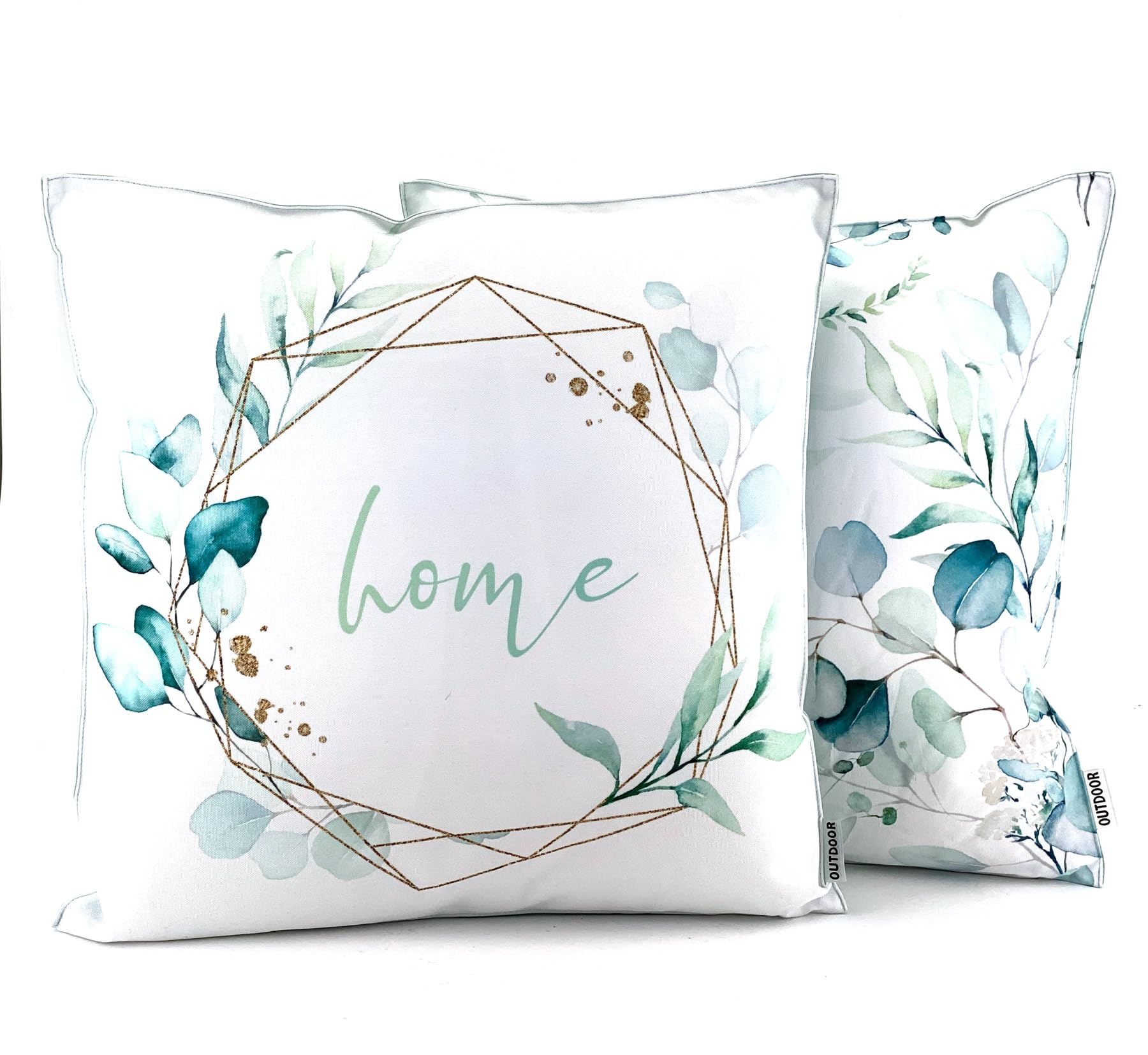 heimtexland Lotus Effekt Typ742 Outdoorkissen 45x45 cm Eukalyptus