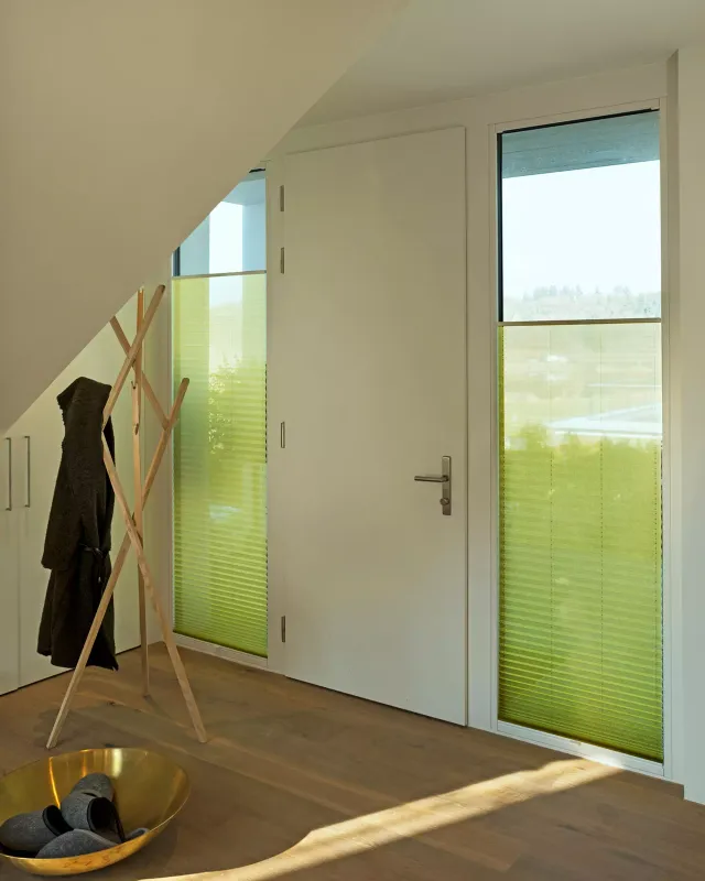 Création Baumann Sinfonia Pli Plissee lichtdurchlässig