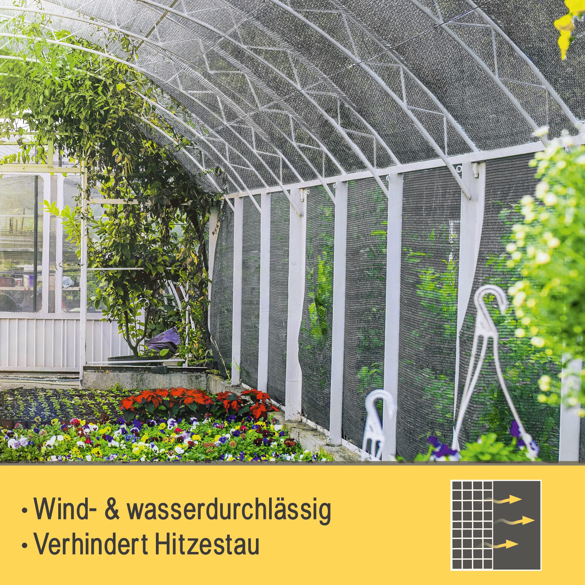 Sol Royal SG80 Schattiergewebe Grün zuschneidbar