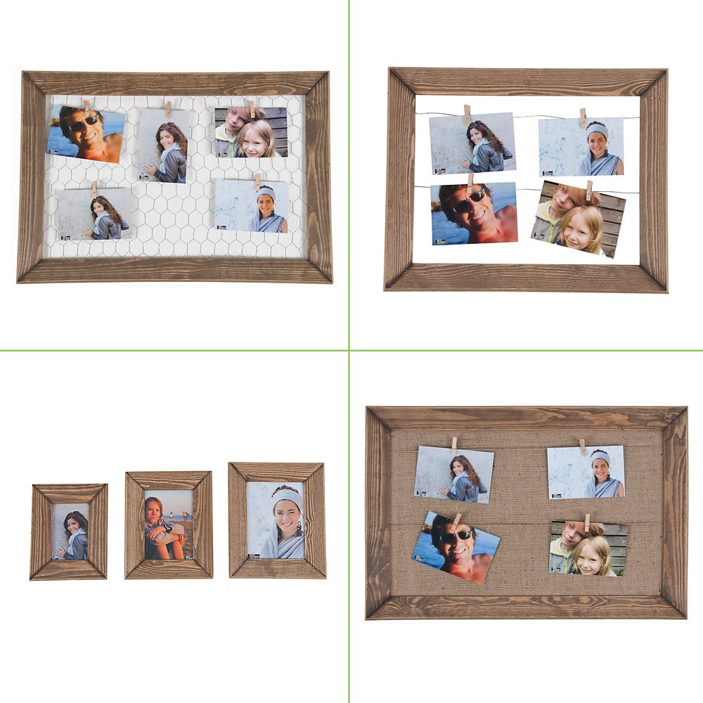 HAB & GUT FR055 Bildergalerie 42x62 cm Holz rustikal