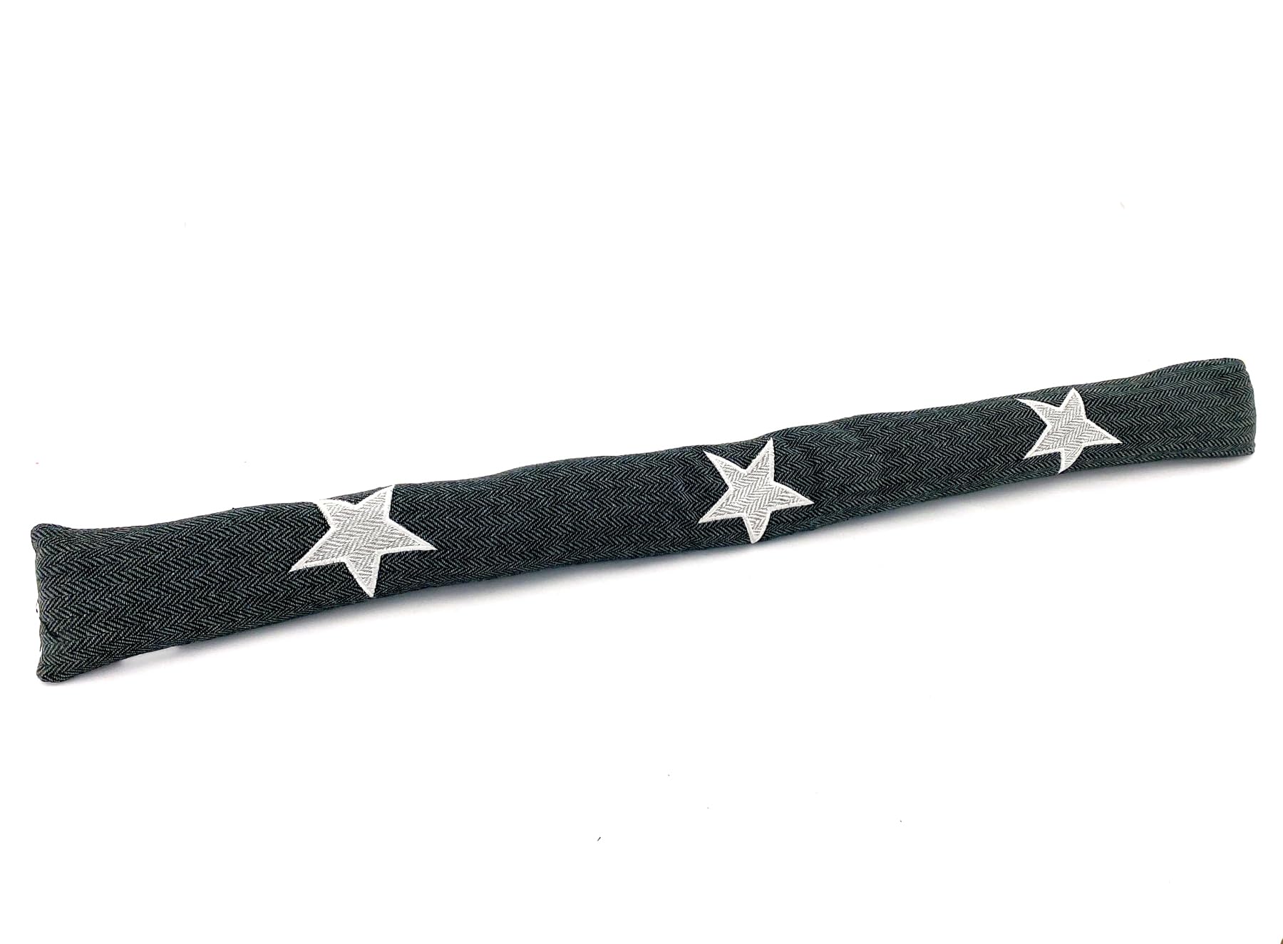 heimtexland Typ856 Zugluftstopper 90x10 cm Stern anthrazit