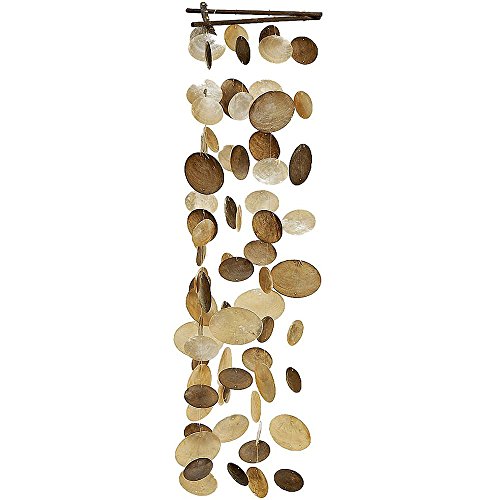 HAB & GUT HA0P1 Windspiel Beige-Braun 87 cm Perlmutt