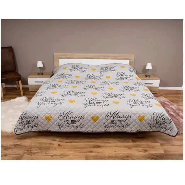 heimtexland Always Love Typ456 Tagesdecke 220x240 gesteppt