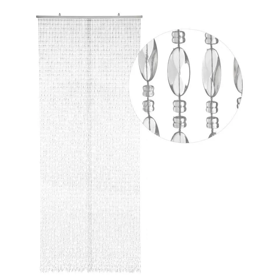 HAB & GUT Twister Türvorhang 100x220 transparent dicht