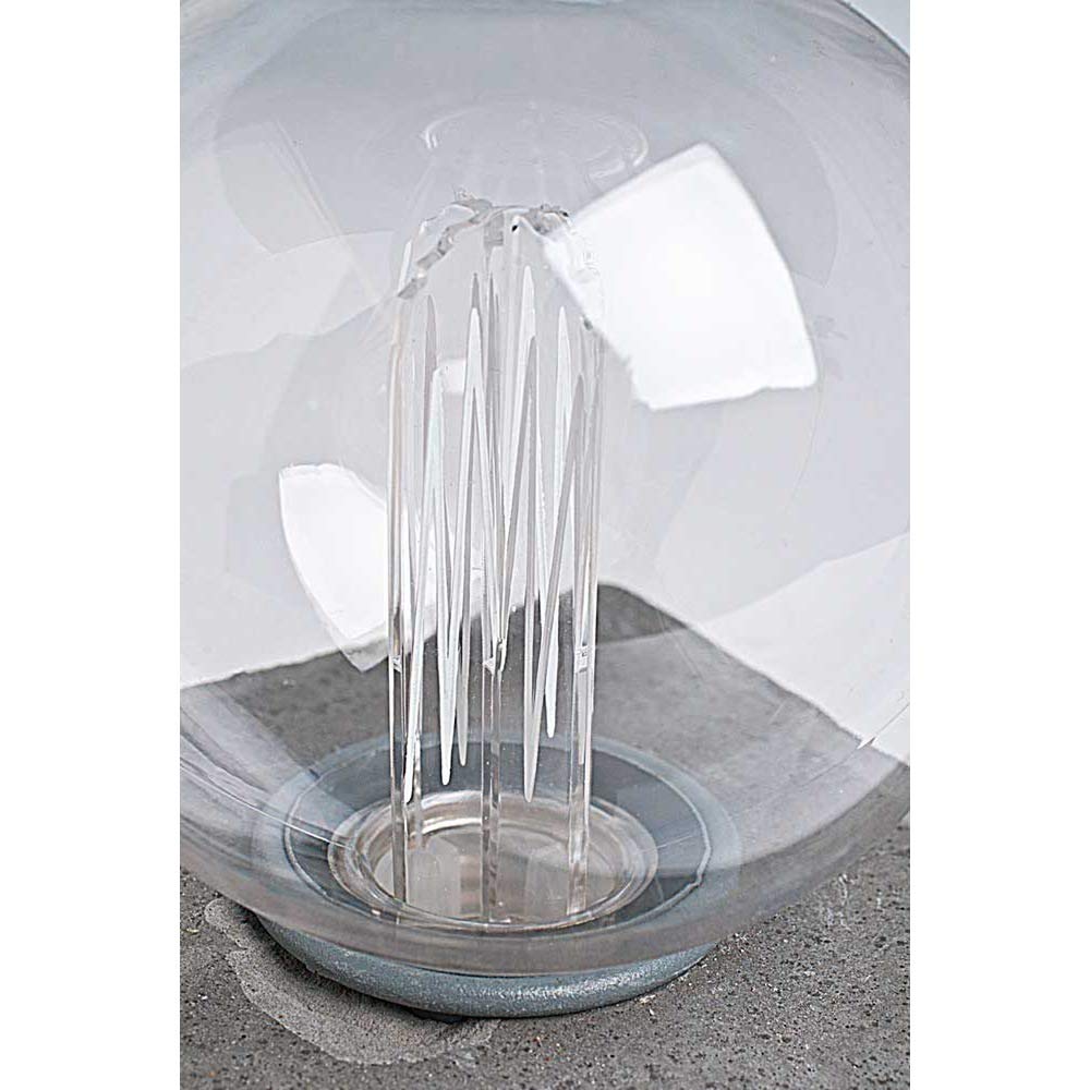 HAB & GUT L235 LED Betonlampe Retro Timer batteriebetrieben