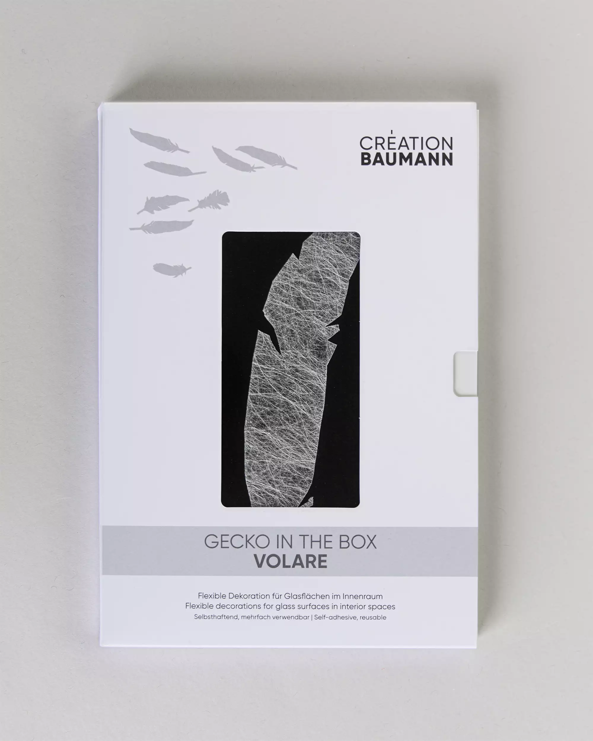 Création Baumann Gecko in the Box Volare Hafttextil weiß