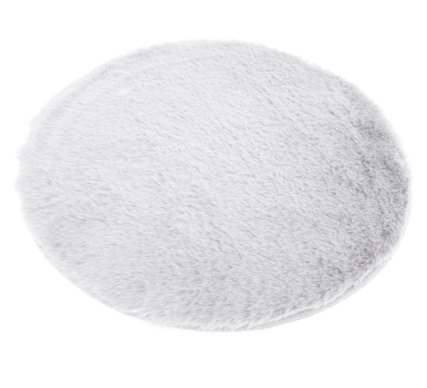 heimtexland Typ838 Sitzkissen Fell 38cm Hellgrau 2er-Pack