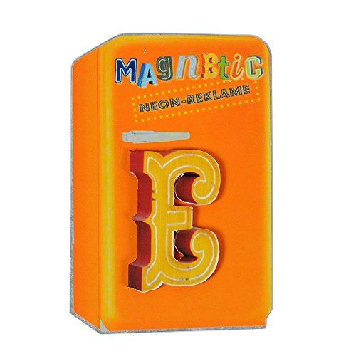 HAB & GUT Vintage VM005 Magnetbuchstabe E Blech 5 cm Retro