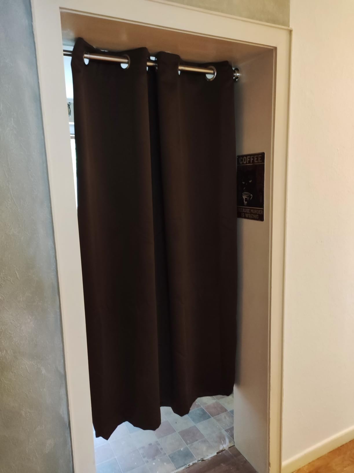 heimtexland Typ139 Thermo Vorhang 245x135 Dunkel-Petrol