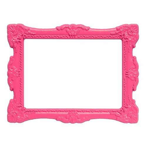 HAB & GUT Magnetbilderrahmen Barock Fotorahmen Pink magnetisch