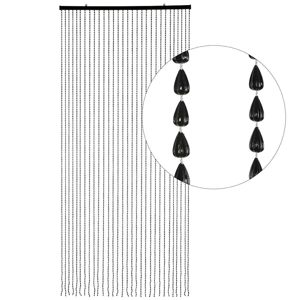 HAB & GUT DV0294 Türvorhang Tropfen klar 90x200 Insekten