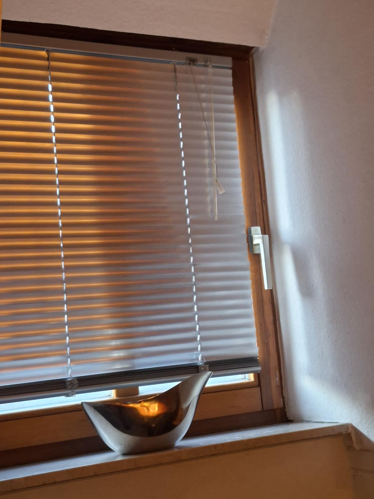Sol Royal Alu Jalousie 25mm B80x175 Weiß Glänzend zum Klemmen