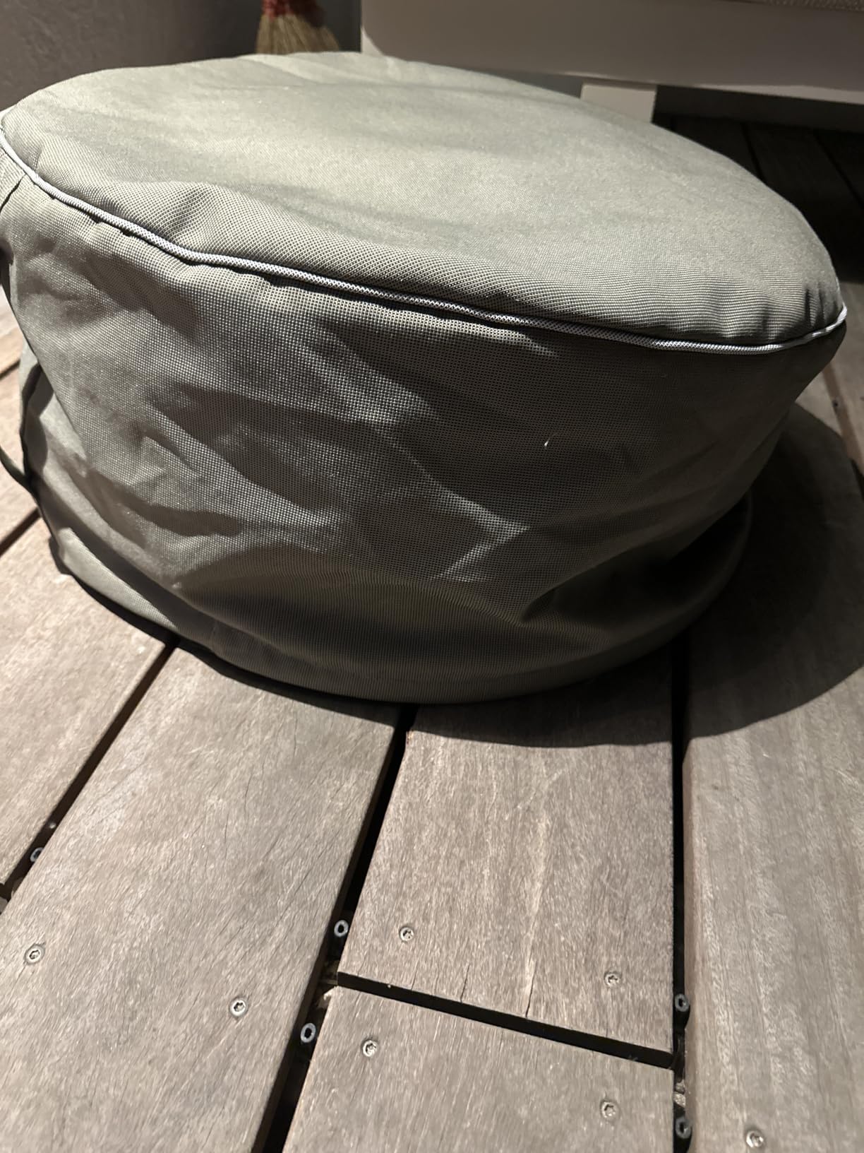 heimtexland Typ551 Pouf mint 55x25 cm wetterfest