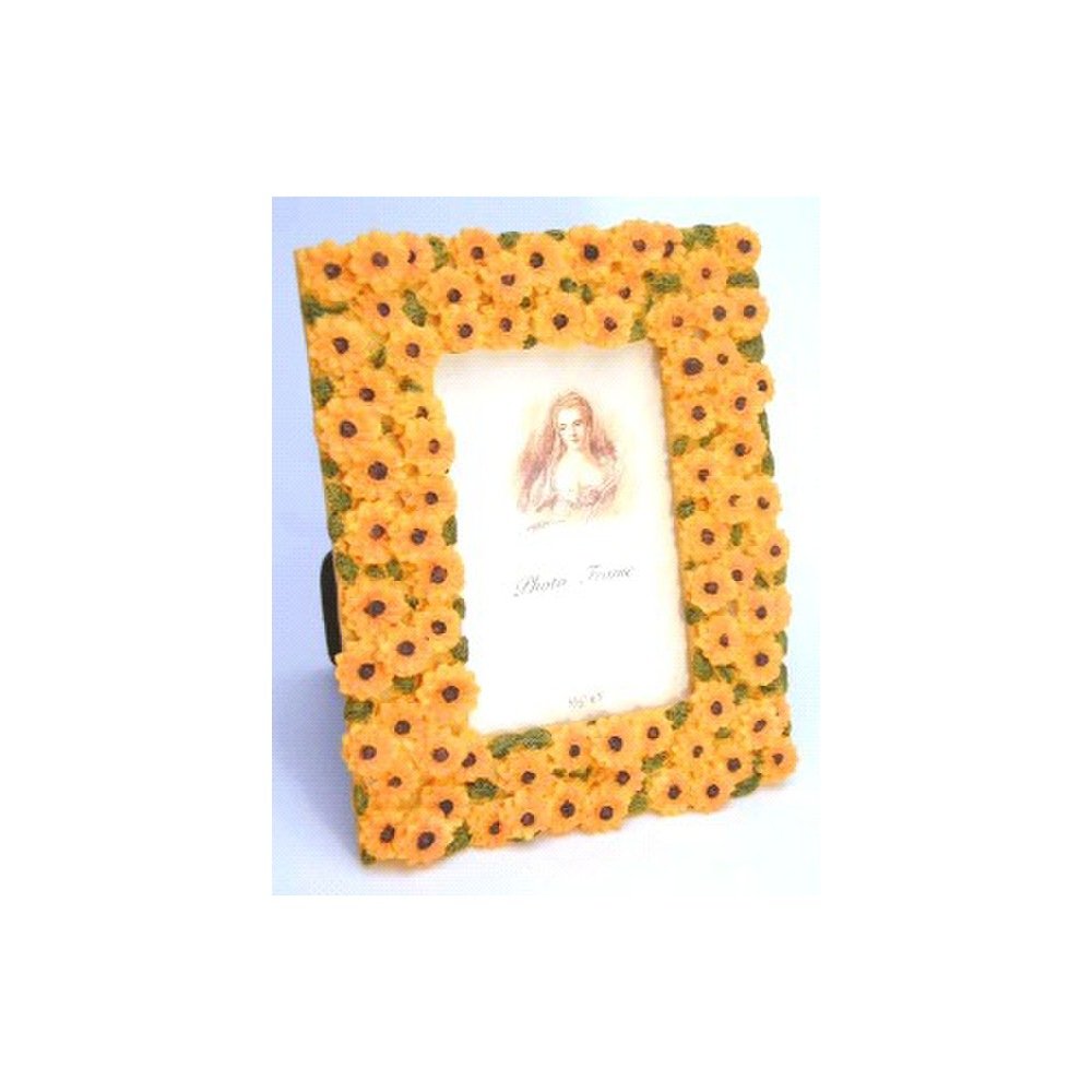 HAB & GUT Bilderrahmen Sonnenblume Aufstellrahmen 11x7cm