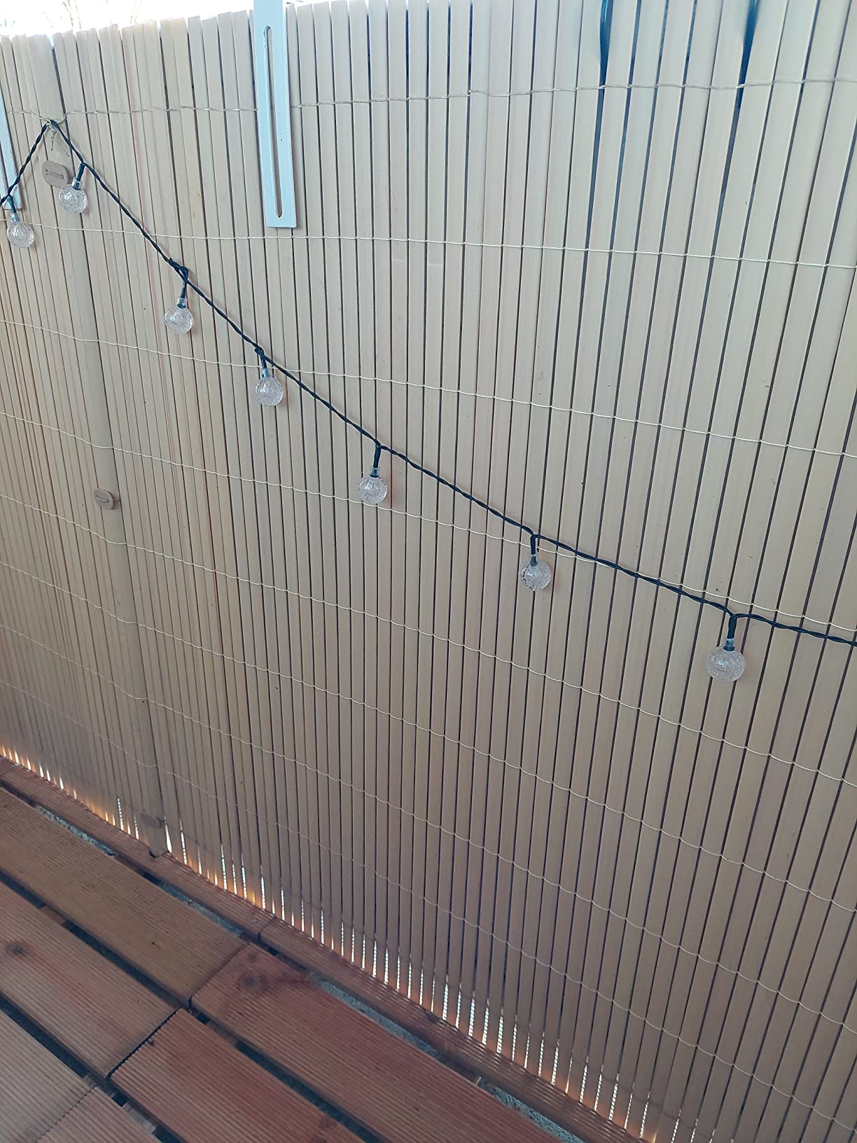 Sol Royal Sichtschutzmatte PVC mit Clips wetterfest
