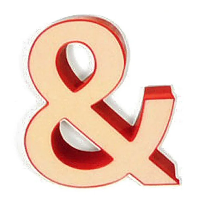 HAB & GUT VM027 Magnetbuchstabe & Blech Vintage Neon