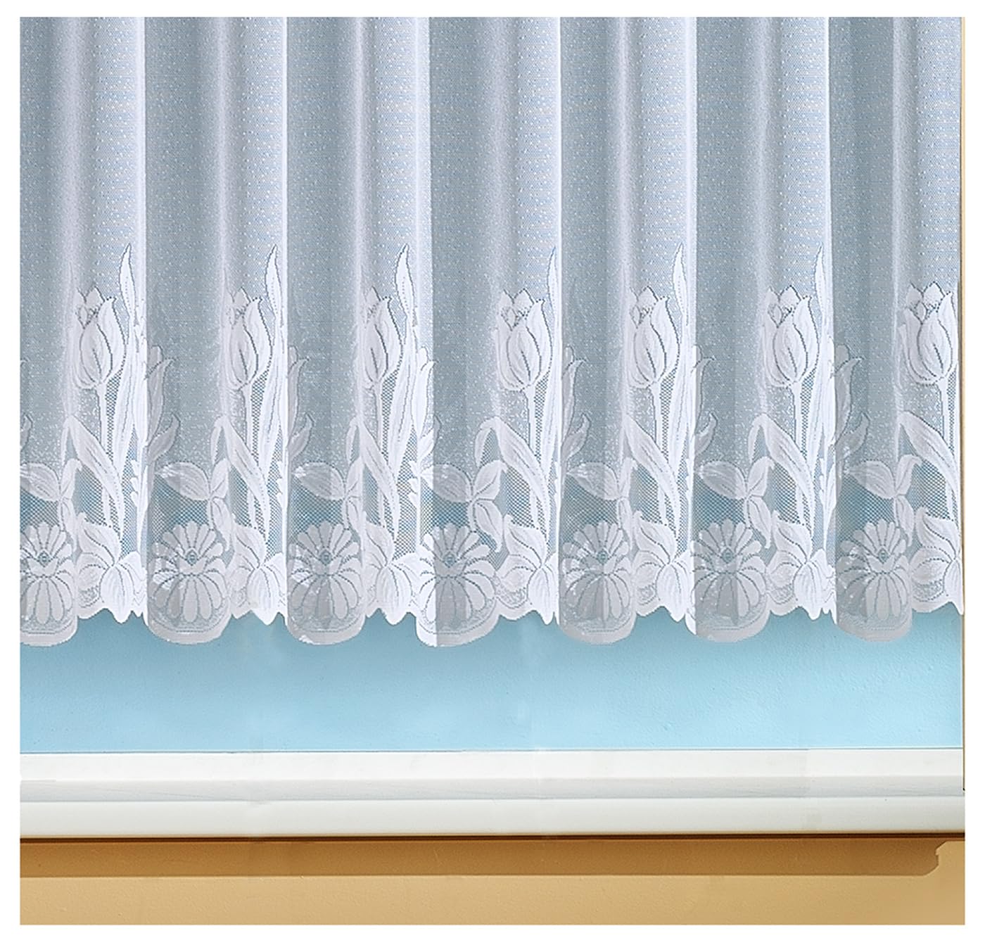 heimtexland Typ69 Store Gardine 160x450 cm weiß