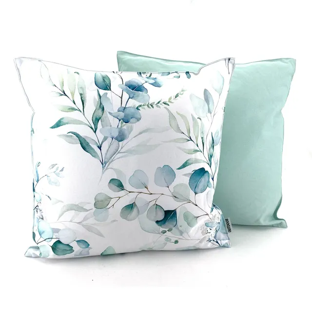 heimtexland Lotus Effekt Typ742 Outdoorkissen 45x45 cm Eukalyptus
