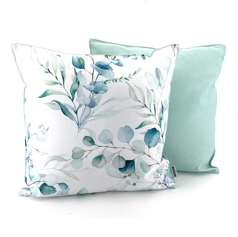 heimtexland Lotus Effekt Typ742 Outdoorkissen 45x45 cm Eukalyptus