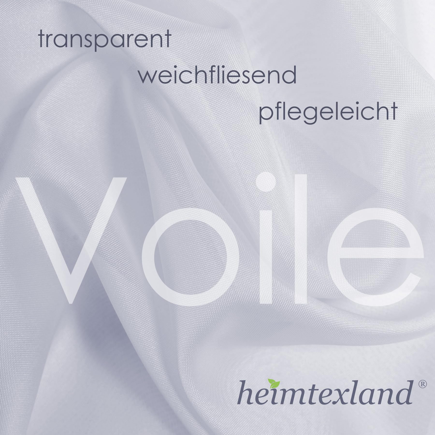 heimtexland Typ934 Gardinenstore 145x600 cm weiß Stickerei