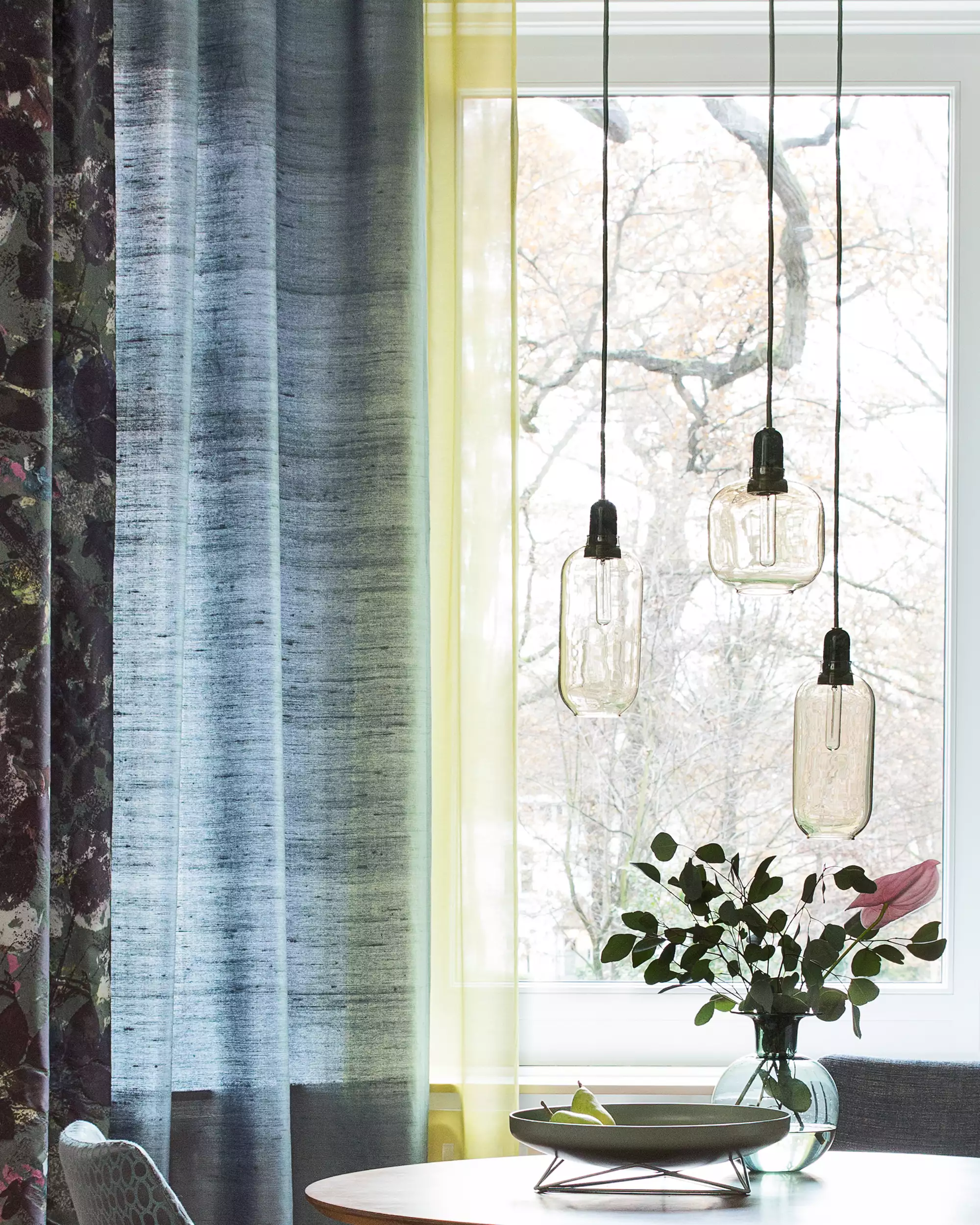 Création Baumann Turmalin II Vorhangstoff transparent matt