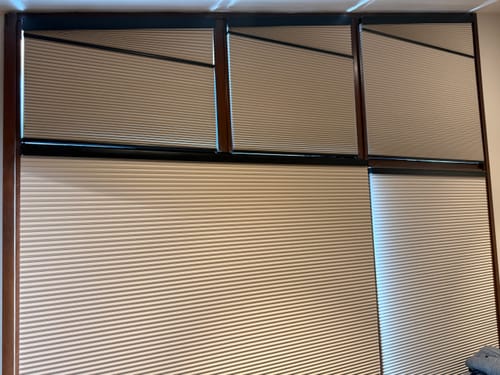 SmartWings Nowa Trapez Wabenplissee Blackout motorisiert