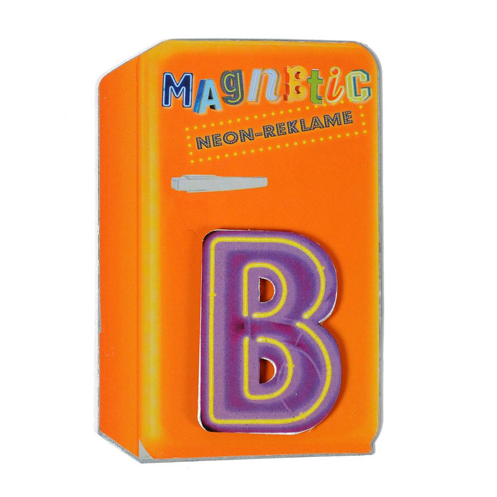 HAB & GUT Vintage VM002 Magnetbuchstabe B Blech 5 cm Retro