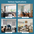 SmartWings Home Safari Blackout Rollo kabelgebunden blickdicht