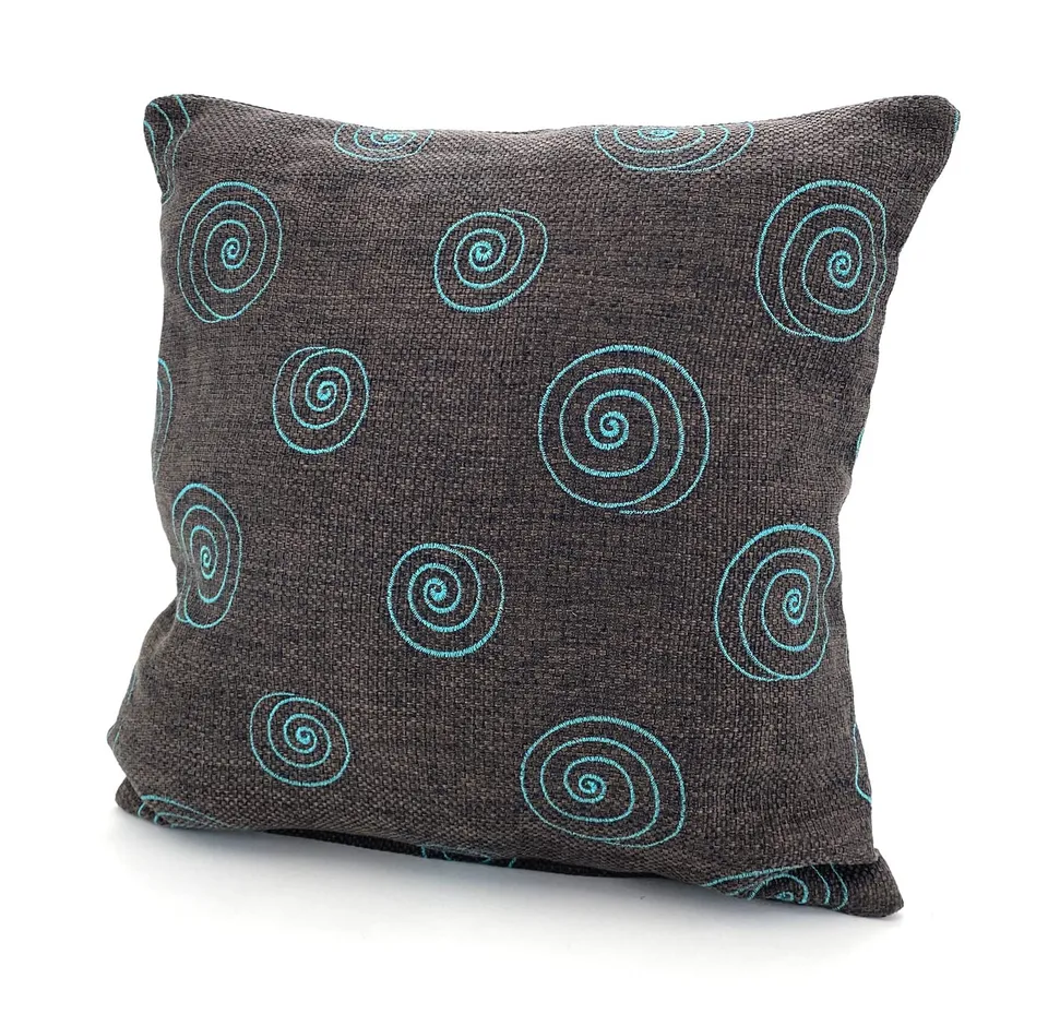 heimtexland Typ256 Kissenhülle 45x45 cm braun Bouclé