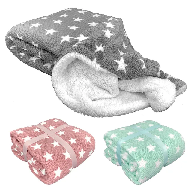 heimtexland Typ868 Kuscheldecke Anthrazit 150x200 Sherpa
