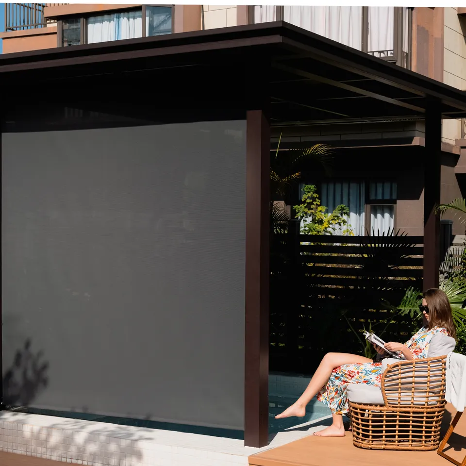 SmartWings Outdoor Shades Outdoorrollo 5% offen