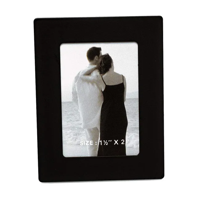 HAB & GUT FR005 Magnet-Bilderrahmen Mini Schwarz 5x6,5 cm