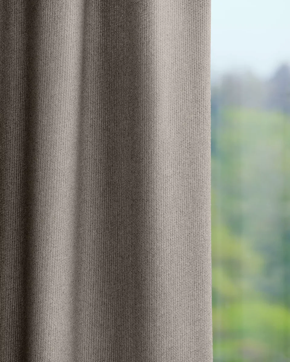Création Baumann Kent Vorhangstoff dicht 3D-Struktur