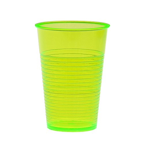 HAB & GUT KB006 Trinkbecher Glas-Optik grün 21 cl 4er