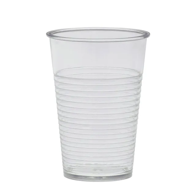 HAB & GUT KB001 Trinkbecher transparent 21 cl 4er-Set Kunststoff