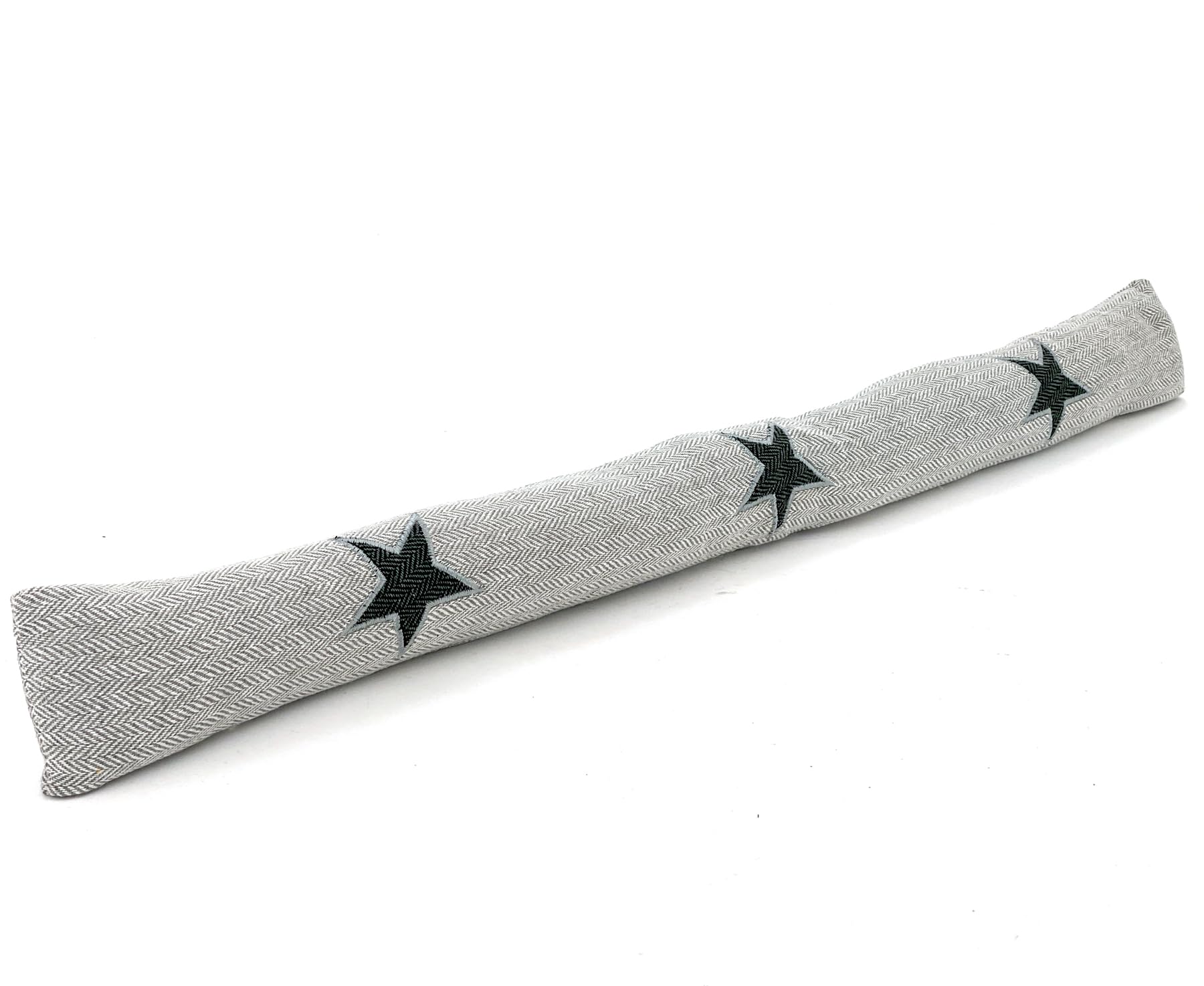 heimtexland Typ856 Zugluftstopper 90x10 cm Stern anthrazit