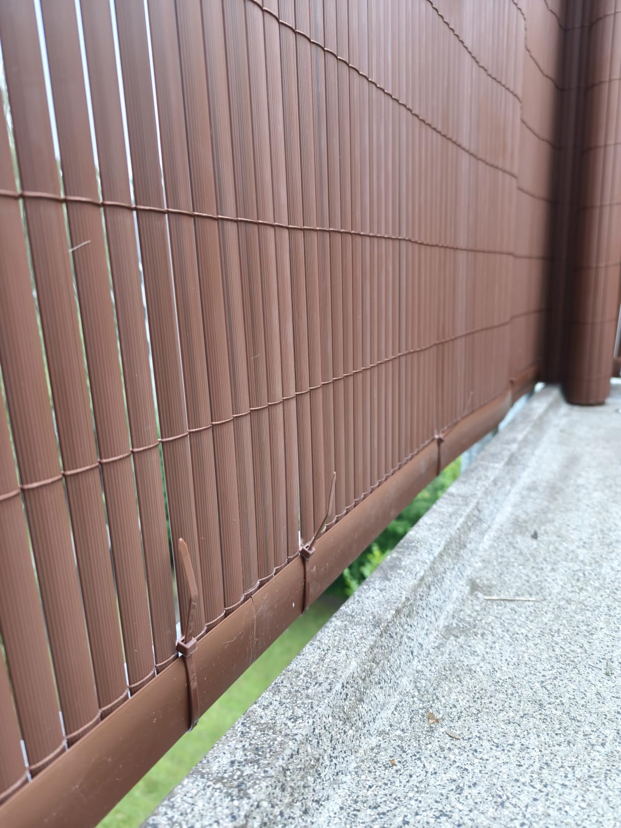 Sol Royal Sichtschutzmatte PVC mit Clips wetterfest