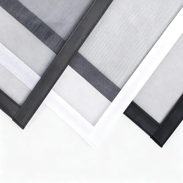 REDFIRE Fliegengitter Fenster 55x145cm Schwarz PP
