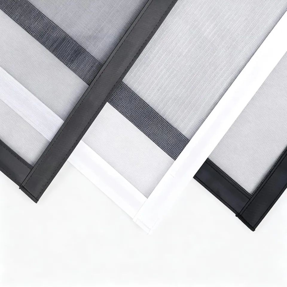 REDFIRE Fliegengitter Fenster 55x145cm Schwarz PP