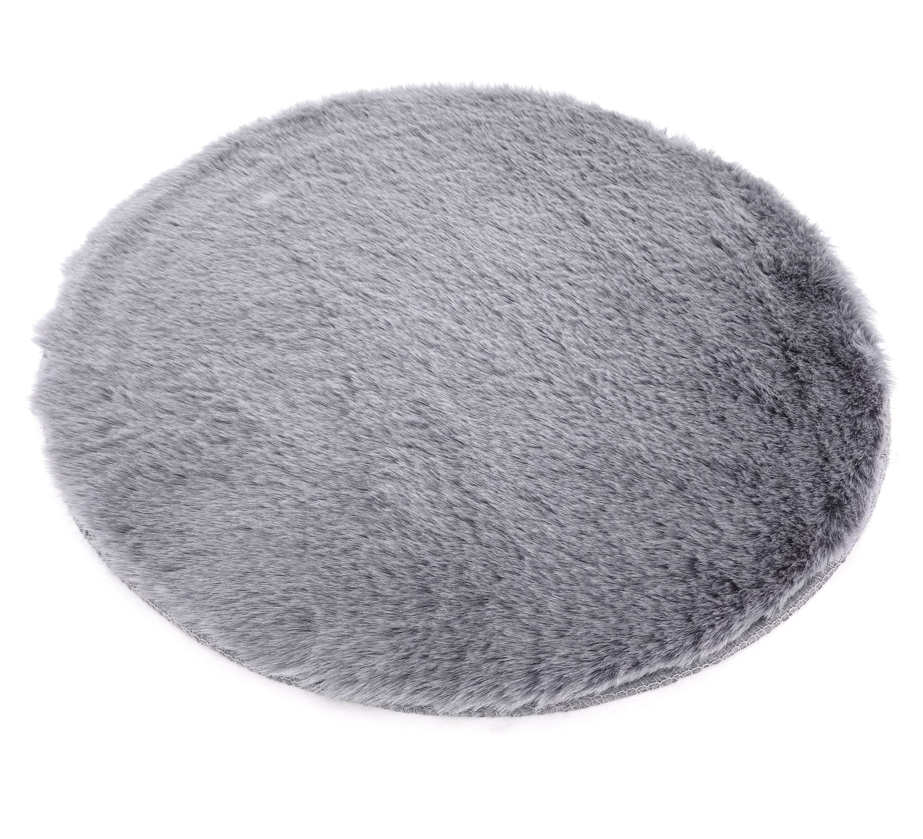 heimtexland Typ838 Sitzkissen Fell 38cm Anthrazit 2er-Pack