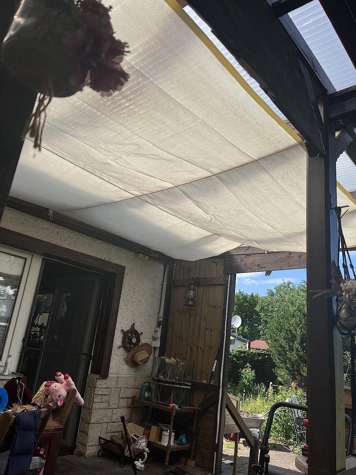 Sol Royal SolVision Sonnensegel Grau wasserdurchlässig