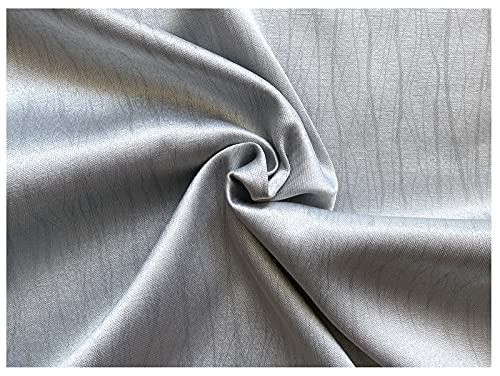 heimtexland Typ709 Ösenschal Verdunkelung 245x140 silber