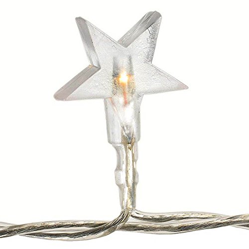 HAB & GUT L004-W Lichterkette Stern warmweiß 5 m