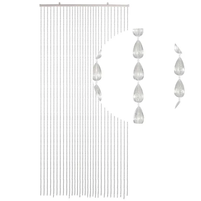 HAB & GUT DV0294 Türvorhang Tropfen klar 90x200 Insekten