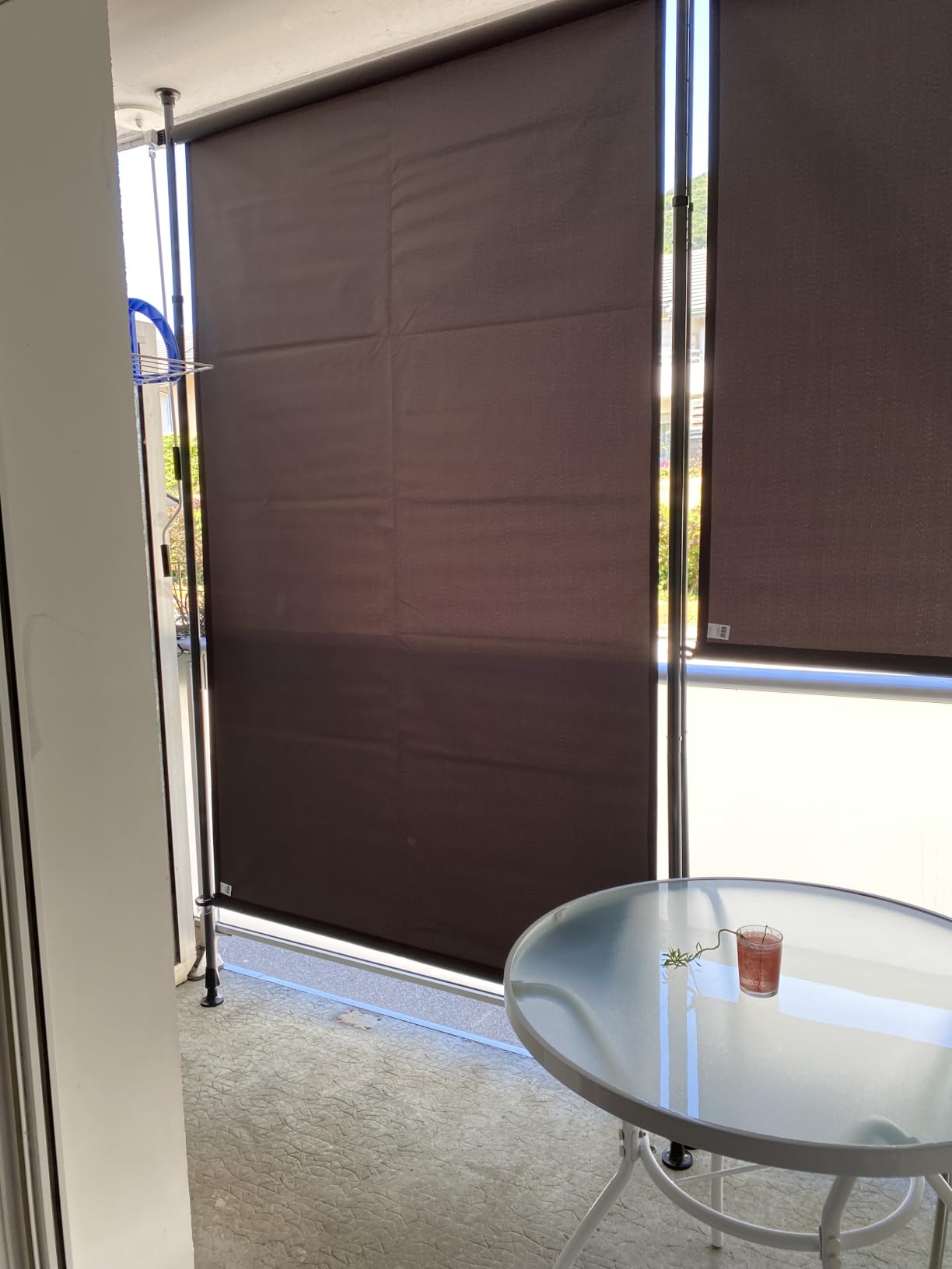 Sol Royal SolVision Klemmmarkise beige 150 cm ohne Bohren