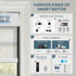 SmartWings Misty PVC Free Sunscreen Rollo lichtdurchlässig
