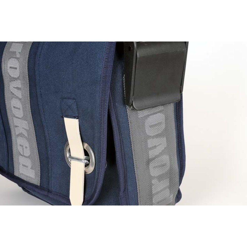 PROVOKED Messenger Bag Segeltuch dunkelblau 35x30 cm