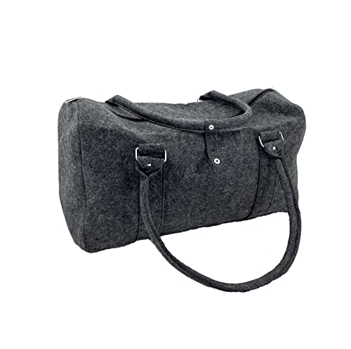 heimtexland Typ770 Reisetasche 50 cm dunkelgrau Filz Weekender