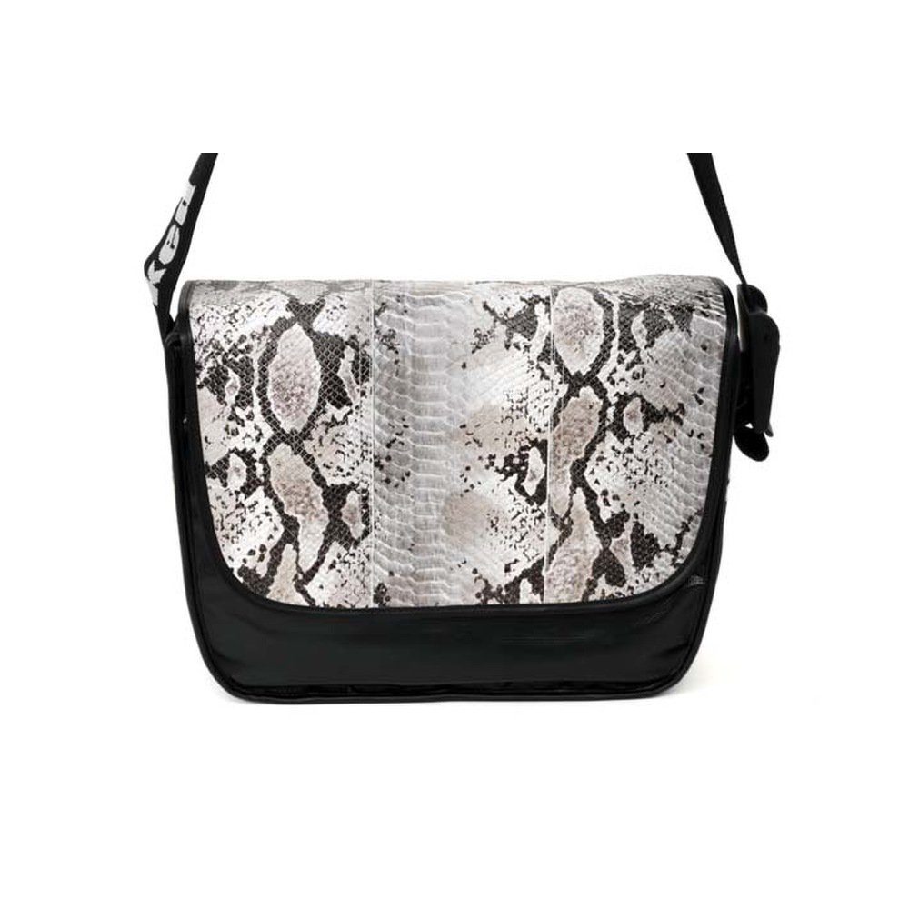 PROVOKED BIG Messenger Bag schwarz 38x30 Python